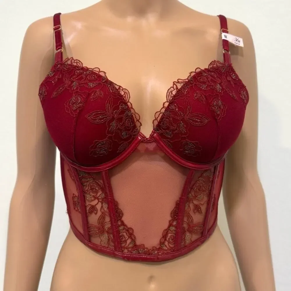 Victoria's Secret 36B Very Sexy Midnight Affair push-up corset BC3 3227 - Picture 10 of 10